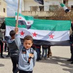 Demonstration in Daraa al-Balad, March 18, 2023. (Source: Horan Free League)